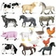 thumbnail image 1 of Figuras de juguete Yowlieu Realistic Farm Animal, 15 unidades, para niños, 1 of 7