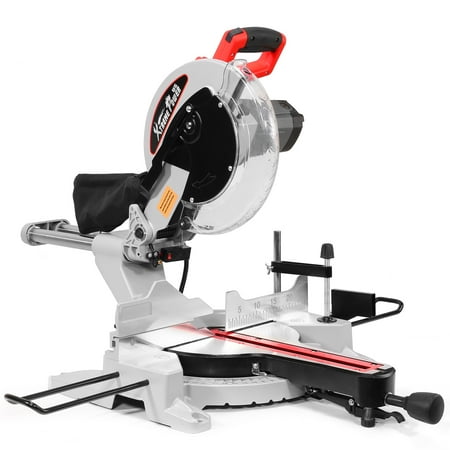 

XtremepowerUS 12-Inch Compound Sliding Miter Saw Adjustable Cutting Angle 2000W