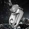 thumbnail image 2 of Electric Shaver IPX7 Waterproof Wet Dry Portable Type-C Rechargeable Cordless Pocket Razor for Home Office Travel Business, 2 of 11