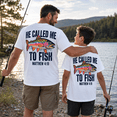 thumbnail image 4 of He Called Me To Fish Matthew 4:19 Matching Shirts, Christian Fishing Shirt, Father Son Fishing Outfit, Faith Based Father's Day Gift, 4 of 7
