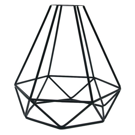 

Geometric Wire Cage Ceiling Pendant Lamp Light Shade Metal Retro Bulb Lampshade