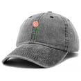 thumbnail image 4 of DALIX Tulip Hat Womens Floral Collection Baseball Cap in Black Vintage, 4 of 6