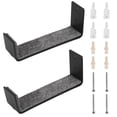 thumbnail image 3 of 2Pair Hot Surfboard  Mount Rack,Kayak Boat Wall Rack Black, 3 of 8