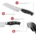 thumbnail image 4 of Cuchillo Santoku 7" Master Maison Acero Inoxidable Alemán negro, 4 of 6