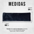 thumbnail image 3 of Almohada Cojín Abrazable Pelo Largo Suave Decorativo Colores Negro, 3 of 5
