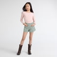 thumbnail image 3 of Levi Strauss Signature Girls A-Line Twill Short, Size 5-18, 3 of 9