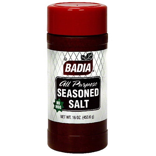 Badia All Purpose Seasoned Salt, 16 oz (Pack of 12)
