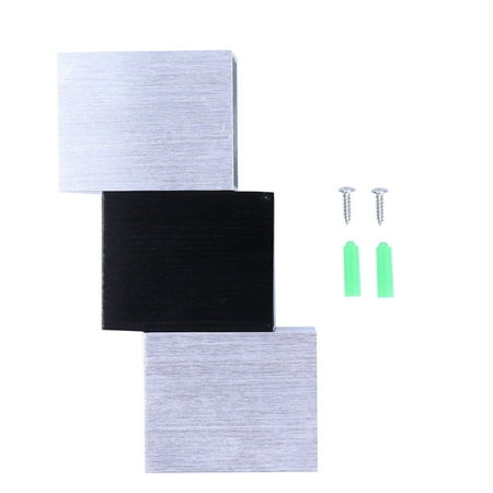 

LED Wall Light Aluminum 6W Lamp for Bedroom Stairs Hallway KTV Hotel 85-265V Warm White