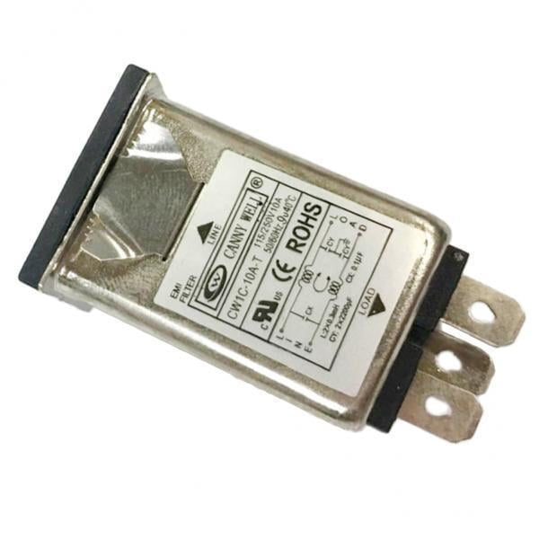 2x Socket Emi Rfi Filter 0V 10a Cw1c 10a T Mains Current Noise Filter DYNWAVEMX Filtro EMI de enchufe