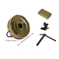 thumbnail image 2 of BotaniNest Outdoor Camping Functional Ceiling Fan Border Desktop Folding Portable Functional Long Lasting Fan., 2 of 4