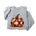 thumbnail image 5 of Molidfa Women’s Oversized Crew Neck Kawaii Ghost Pumpkin Halloween Long Sleeve Sweatshirt, 5 of 5