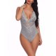 thumbnail image 3 of Mono sexy mono de cosplay suave mono de tela de pantalla de encaje para mujeres adultas, gris, l Guardurnaity XX000036-36, 3 of 7
