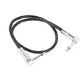 thumbnail image 4 of Guitar Patch Cable 6.35mm Plug Right Angle Anti Interference Reduce Noise Flexible Guitar Effect Pedal Cord, 4 of 4
