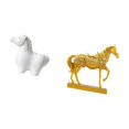 thumbnail image 1 of Figura Decorativa De Caballo De Porcelana, Estatua, Escultura Animal, Adorno De Mesa, Figuras De Resina Grabadas Para Sala De Estar, Oficina, Armario, Chimenea, Decoración Del Hogar, 1 of 8