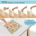thumbnail image 3 of Yayeee 6 Pack Kitchen Dish Cloths Set for Washing Soft Drying Absorbent Microfiber Towels, Beige Cartoon Animals, 3 of 9