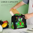 thumbnail image 5 of UnspeakableLunch Box Bag, Thermal Insulation, Bento Handbag, Student Food Bag, Waterproof And Oil Proof, Office Worker Meal Bag, Aluminum Foil Thermal Insulation Meal Bag, 5 of 5