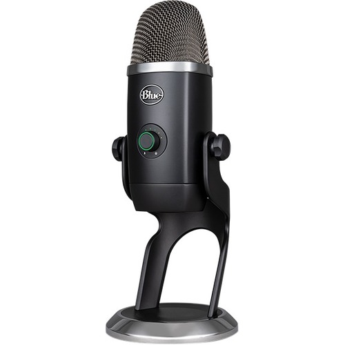 Blue Yeti X Microphone Stereo 20 Hz to 20 kHz Wired Condenser Cardioid, Bidirectional
