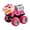 Orange, variant on Double Sided Friction Powered Flip Car - Inertia Action Vehicle with 360° Rotation and Non-Slip Wheels