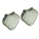 thumbnail image 2 of 2 piezas Mini bandeja para hornear molde para pasteles Bandeja para hornear Bandeja para hornear pasteles DIY Molde para pudín para el hogar (fresa plateada), 2 of 6