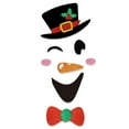 thumbnail image 3 of Firm cloth Cartoon sticker snowman for Home window door and Theme party decor, 3 of 8