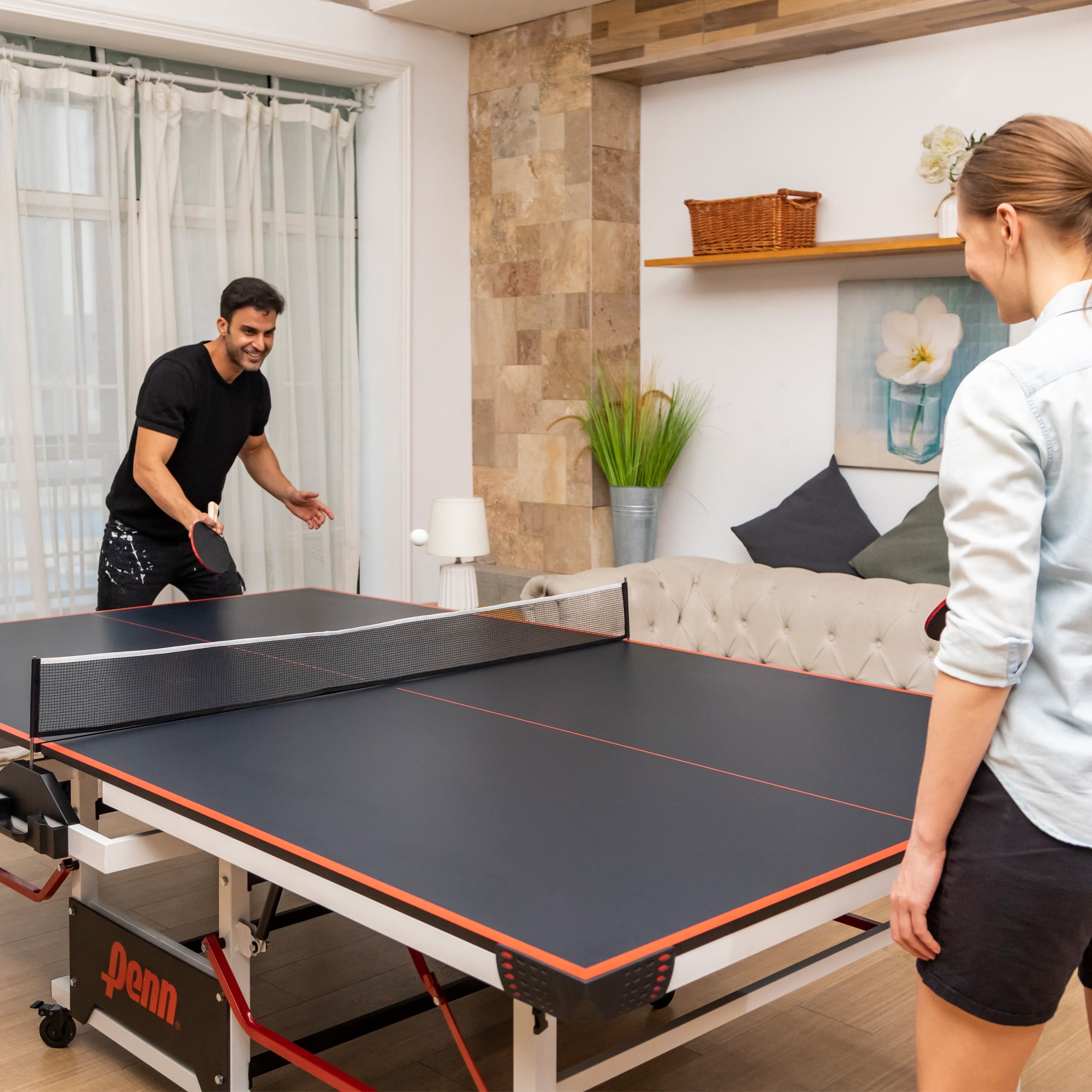 Penn Pro Piston Official Size Indoor 18mm Table Tennis Table