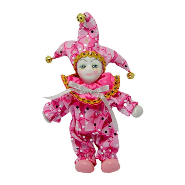 Muñeca arlequín Strade Fareast Limited figura coleccionable vintage decoración antigua