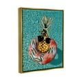 thumbnail image 4 of Stupell Industries Pineapple on Beach Tube Food & Beverage Painting Gold Floater Framed Canvas Art Print Wall Art, 17 x 21, 4 of 10