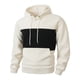 thumbnail image 4 of Dolkfu Sudadera con capucha a dos tonos para hombre, sudadera de felpa con capucha, ropa de calle de invierno para hombres L, 4 of 8