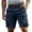 Navy_0320Y&08, variant on Fabrcox S-4XL Cargo Men Shorts Big and Tall Athletic Shorts Men Outdoor Running Going Out Mens Bermuda Shorts with Pockets No Belt XL