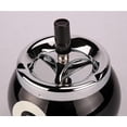 thumbnail image 5 of Billiard Ball Ashtray Metal With Number 8 For Indoor And Outdoor Use (black), 5 of 5