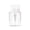 S, variant on Push Down Pump Dispenser Empty Bottle with Flip Top Cap， Pump Dispenser Bottle for Travel Makeup Remover, Facial Toner, Micellar Water（Clear）