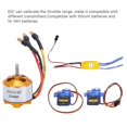 thumbnail image 5 of Sg90 Servo 2212 Kv2200 Motor sin escobillas 30a Esc 6035 Kit de motor eléctrico para motor de avión RC, 5 of 5