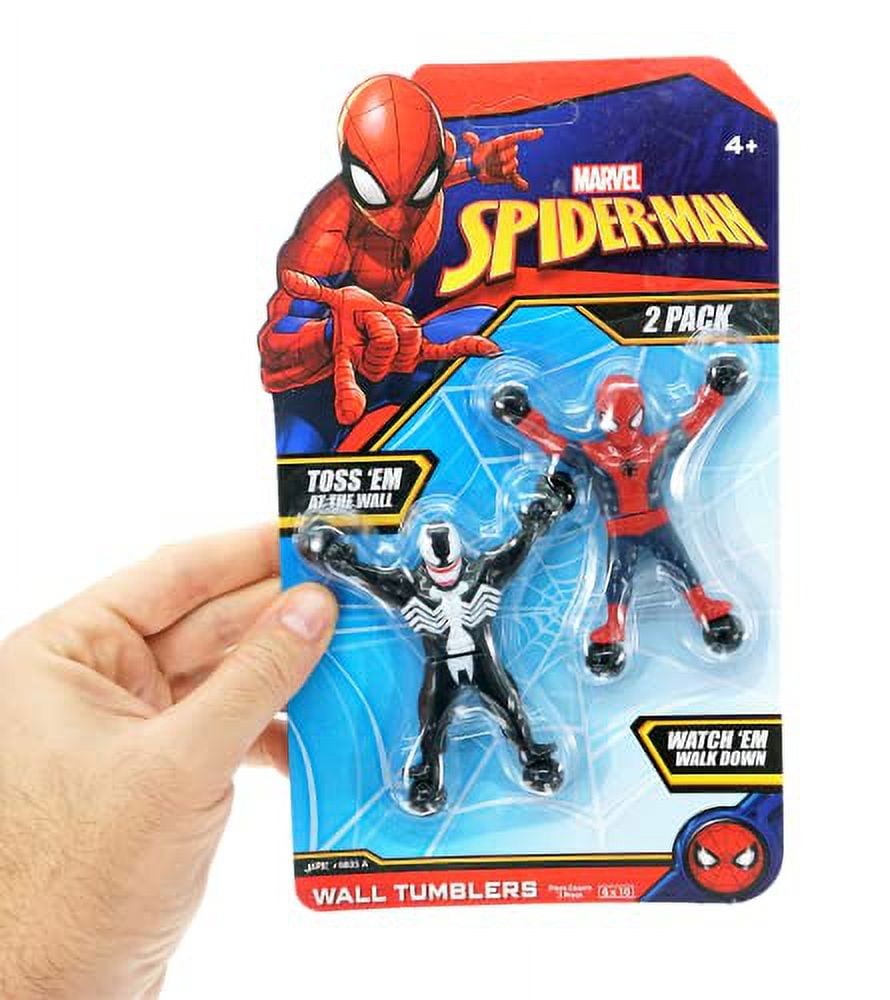 MARVEL ヴィンテージアメトイショップ購入品　15体まとめ売り　高16cm JA-RU Spiderman & Venom Window Crawler Wall Climbers Rolling