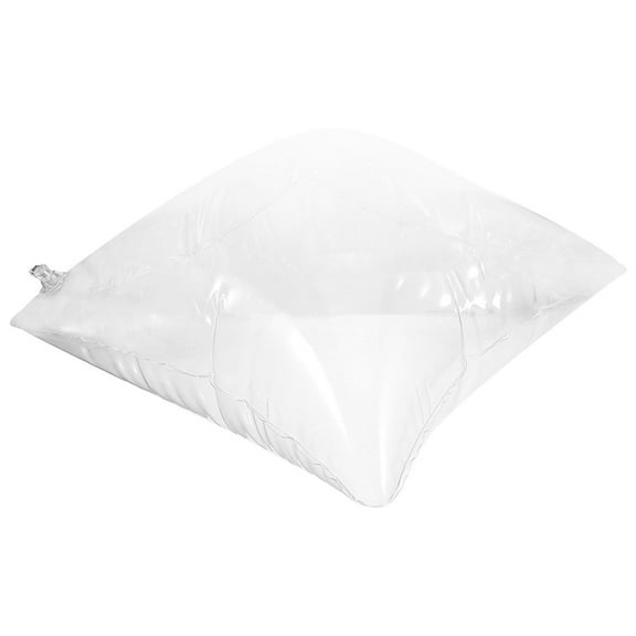 Clear Inflatable Outdoor Pillow Inserts for Camping, Couch, Air Travel, Office - Transparent Cushion for Comfort and Support