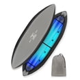 thumbnail image 1 of Funda para Kayak OCEANBROAD 12.3-13.5 pies 420D Gris Resistente al Agua, 1 of 9