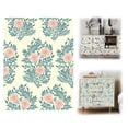 thumbnail image 1 of Pottery Ceramic Clay Transfer Paper Colorful Flower Colorful Decals Stickers Earrings Jewelry Making, 1 of 9