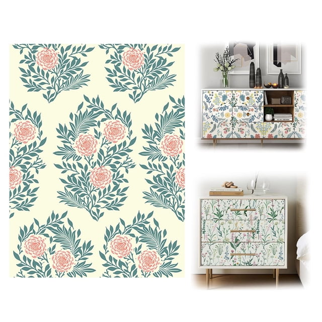 Pottery Ceramic Clay Transfer Paper Colorful Flower Colorful Decals Stickers Earrings Jewelry Making