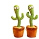 thumbnail image 1 of Puede bailar, el cactus tiembla con una escultura de arena de muñeca eléctrica, un juguete de peluche que puede aprender a hablar y cantar, regalo de cumpleaños, 1 of 3