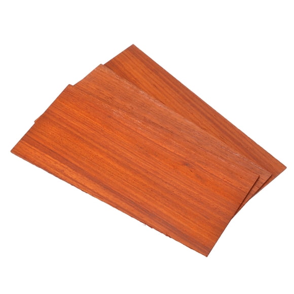 Guitar Head Veneer, Wood Grain Pattern 3pcs Workmanship Guitar Veneer Wide Application for Classic Guitars