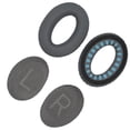 thumbnail image 2 of Cateissary Almohadillas para los oídos, 2 uds., almohadillas para los oídos, almohadillas transpirables para auriculares, accesorios de repuesto Relojes inteligentes Gris oscuro, 2 of 6