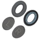 thumbnail image 2 of Bearachild Almohadillas para los oídos, 2 uds., con cancelación de ruido, de cuero, para jugadores, reemplazo de almohadillas para auriculares Relojes inteligentes Gris oscuro, 2 of 6