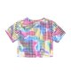 thumbnail image 3 of Gibobby Blusas Termicas Dama Vestido informal de manga corta con y lentejuelas para fiesta de y niños pequeños （Rosa， 8-9 Años), 3 of 5