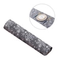 thumbnail image 3 of Christmas Table Runners Christmas Table Mat 28x275CM Home Decoration Birthday Christmas Flag Rustic Tablecloth Grey Gold Powder Snowflakes 28x275CM, 3 of 4