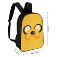 thumbnail image 2 of Adventure Time Backpack, Large Capacity Backpack, 17 Inch Laptop Backpack for College Work Travel, 2 of 9