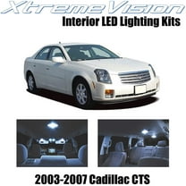 XtremeVision Interior LED for Cadillac CTS 2003-2007 5 pcs Cool White Interior LED Kit   Installation Tool