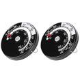 thumbnail image 4 of 2Pcs Magnetic Stove Thermometer Fireplace Oven Temperature Meter Kitchen Accessories for Avoiding Overheat, 4 of 8