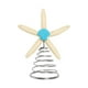 thumbnail image 1 of Adorno de estrella de resina coleccionable para la parte superior del árbol de Navidad, acento de temporada Caparazón, 1 of 9
