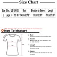 thumbnail image 2 of Loopsun Plus Size Womens Tops, T Shirts for Women, Women's Fashion Casual Short Sleeve Waist Pleated Round Neck Large T-shirt Top Khaki XXL, 2 of 4