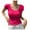 Hot Pink, variant on Hauaitttt Women's T Shirts Short Sleeve Neck Basic Going Out Tops Fashion Slim Fit Tee Cloud Pro Pack of Thermal Shirts for Men Womens Thermal Tops Long Sleeve Neck Mens Thermals Top and Bottom Set
