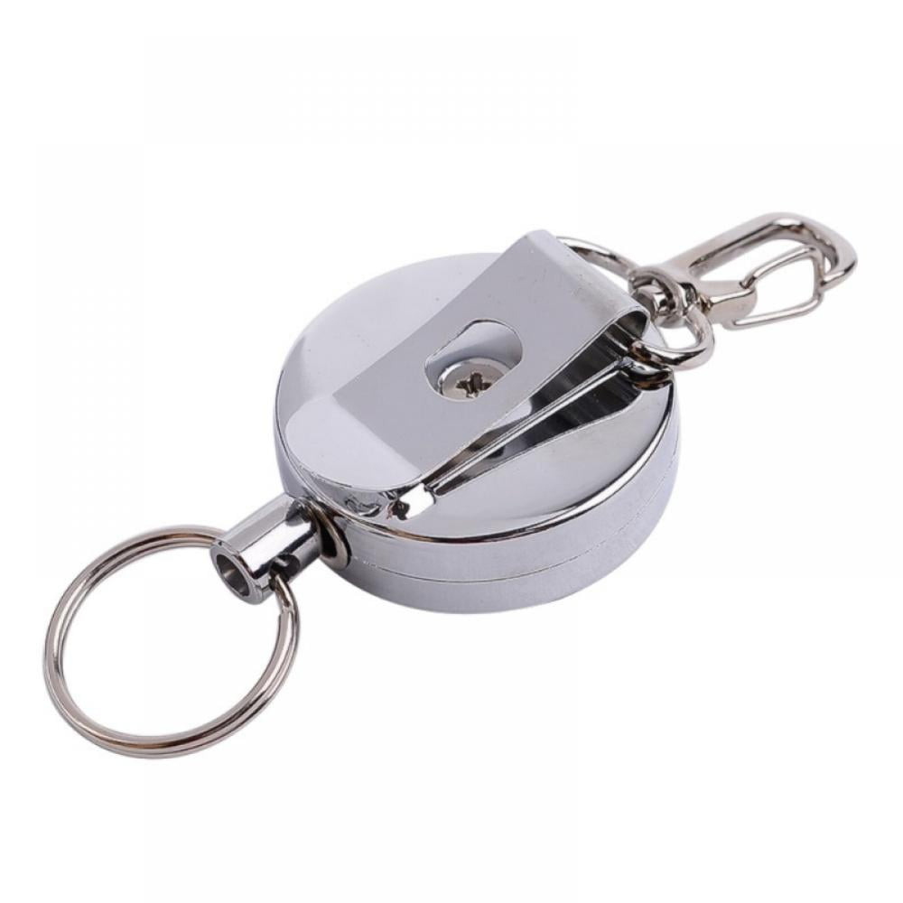 Hunting Anti-theft Telescopic Hanging Buckle Keychain Secure Rope Strap  Clamp